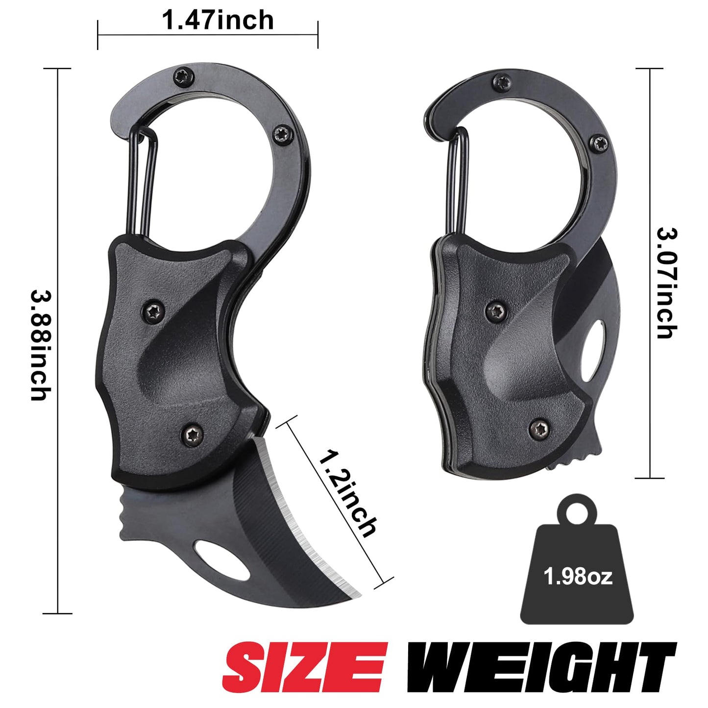 🔥LAST DAY 49% OFF🔥Mini Folding Knife Keychain