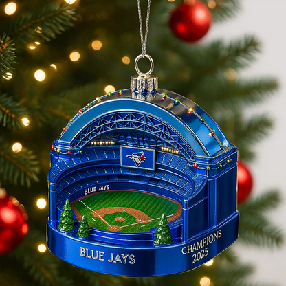 Toronto Blue Jays 2025 World Series Champions Ornament