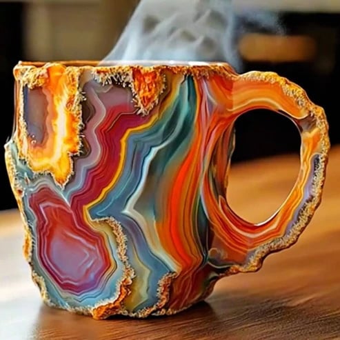 🎅Christmas Sale🎅Mineral Crystal Coffee Mugs☕