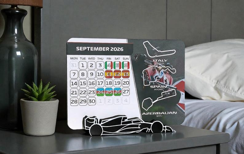 🔥Formula 1 2026 Calendar | F1 Schedule | Formula One Race Schedule | Formula 1 Gift
