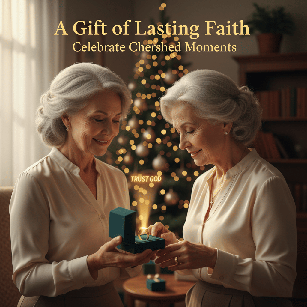 Last Day Promotion 49% OFF - ✝️Faith Shining Ring