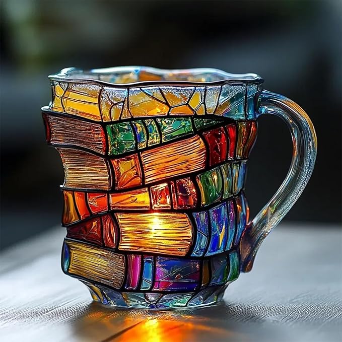 Christmas Limited Sale 49% OFF!!📚3D Painted Book Mug🍵