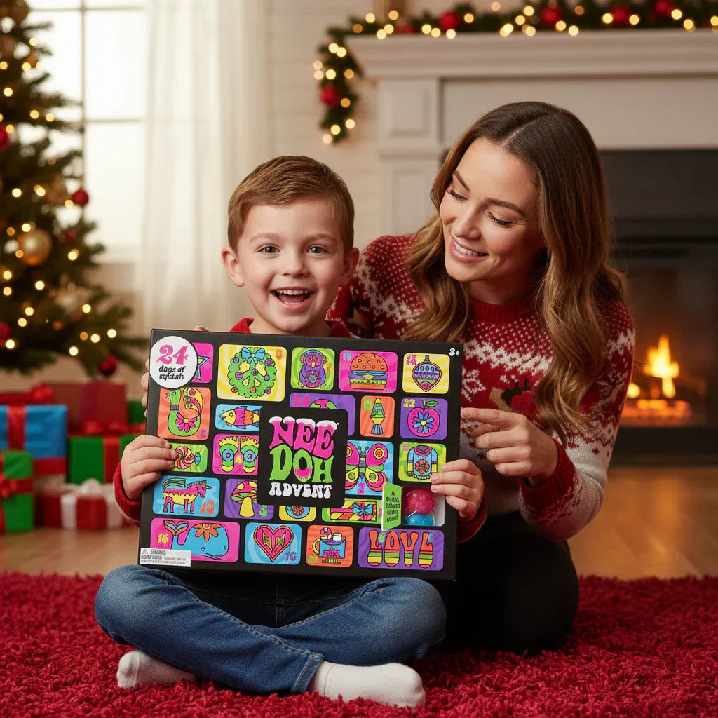 scorehotpicks™ - Holiday Advent Calendar with 24 Fun Fidget Toys
